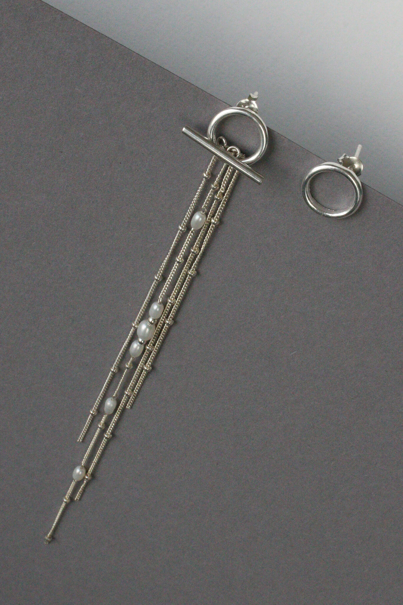 Асиметричні сережки трансформери SLSR_SSER_020, фото 1 Асиметричні сережки трансформери SLSR_SSER_020, фото 1 - в интернет магазине KAPSULA