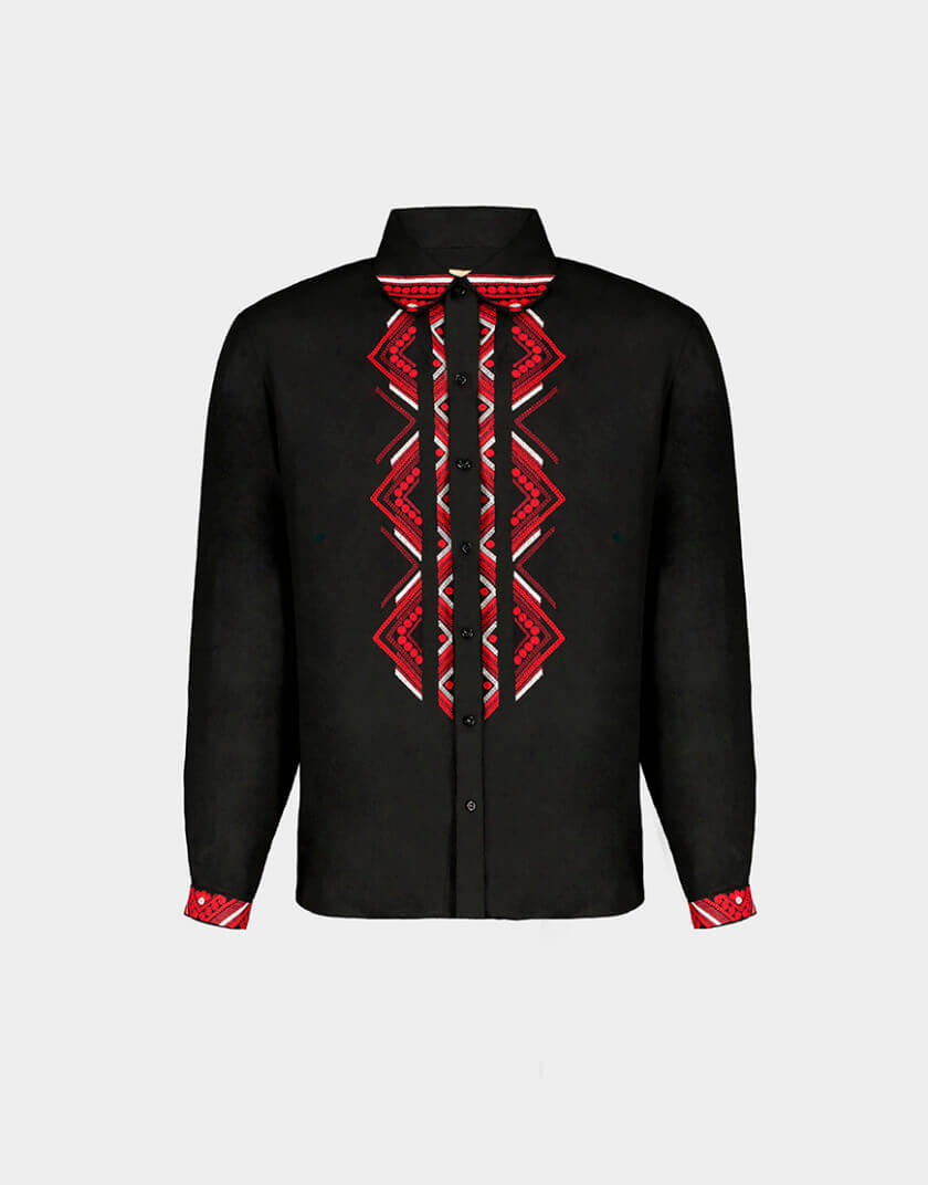 Чоловіча сорочка з дизайнерською вишивкою Доріжка GPTV_BB_101, фото 1 - в интернет магазине KAPSULA