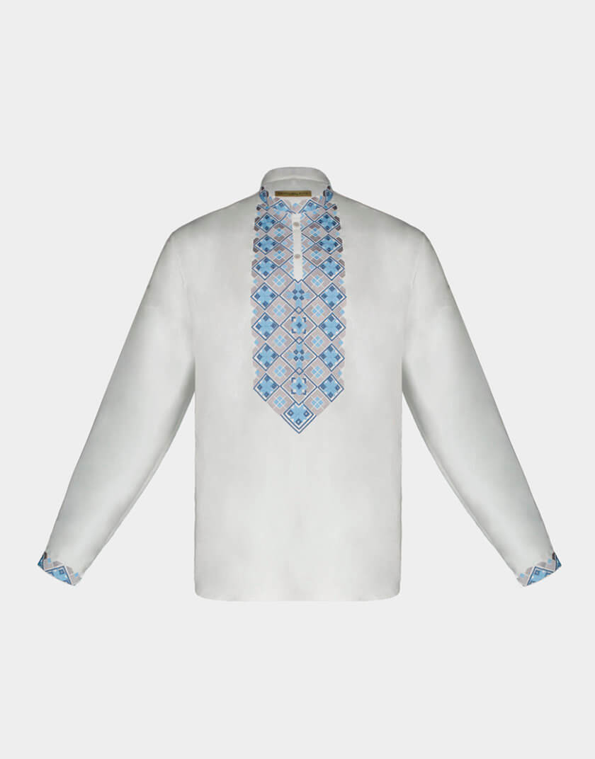 Чоловіча сорочка з дизайнерською вишивкою GPTV_BB_300, фото 1 - в интернет магазине KAPSULA