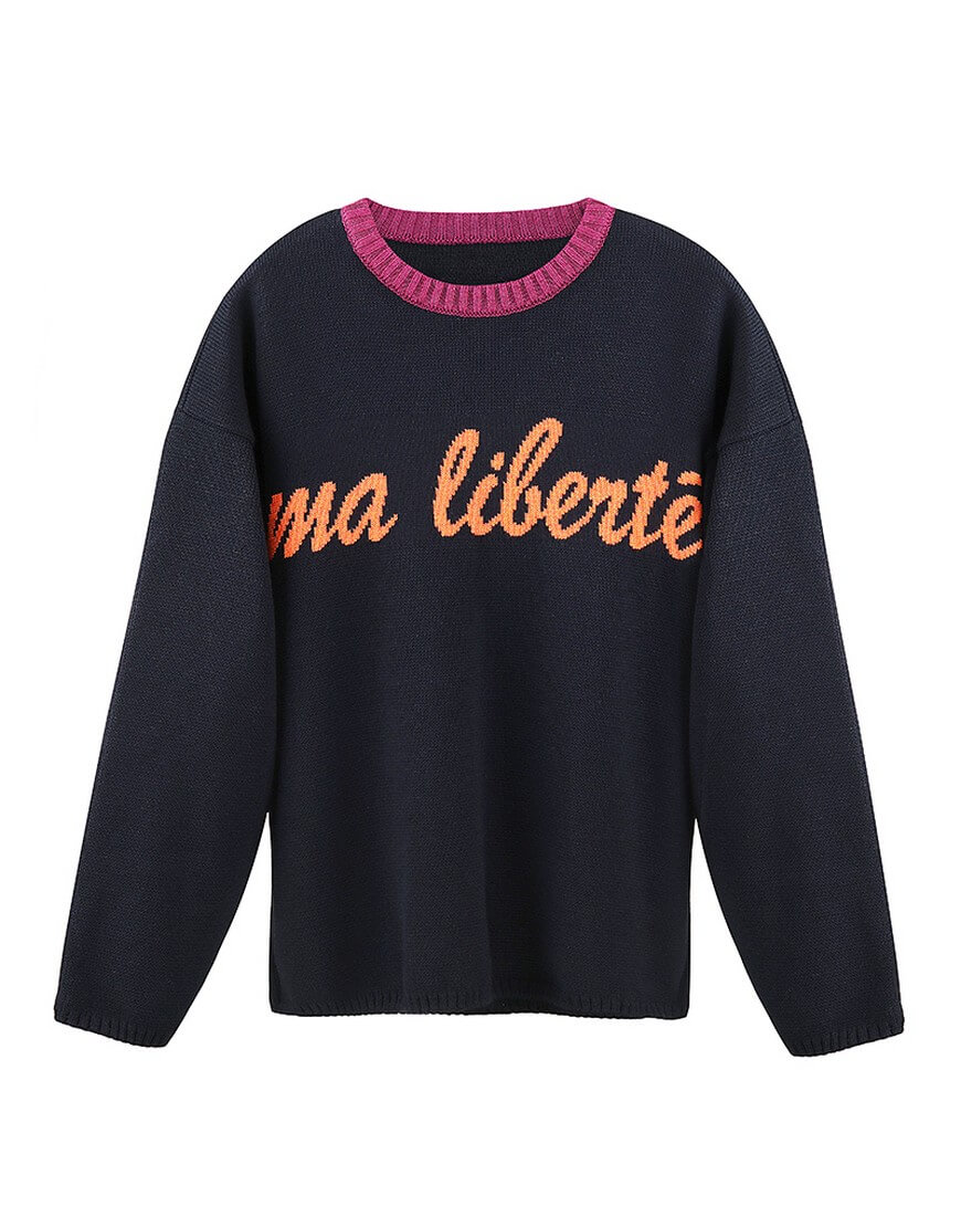 Светр синій NOMA_342022, фото 1 Светр синій NOMA_342022, фото 1 - в интернет магазине KAPSULA