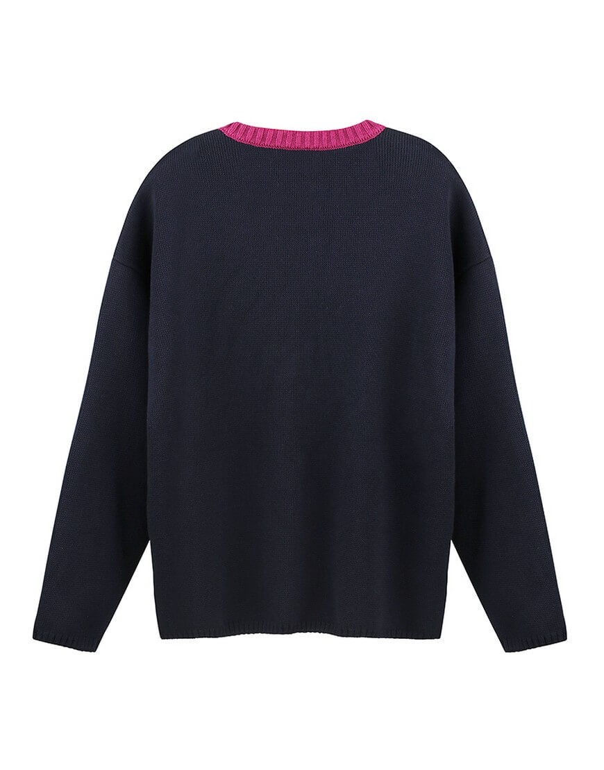 Светр синій NOMA_342022, фото 1 Светр синій NOMA_342022, фото 1 - в интернет магазине KAPSULA