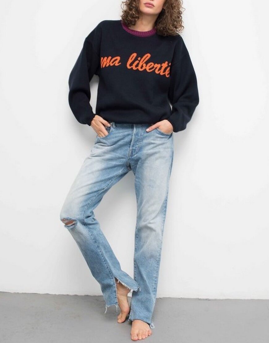 Светр синій NOMA_342022, фото 1 Светр синій NOMA_342022, фото 1 - в интернет магазине KAPSULA