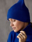 Шапка біні з вовни мериноса FRBC_hat__blue, фото 1 - в интернет магазине KAPSULA