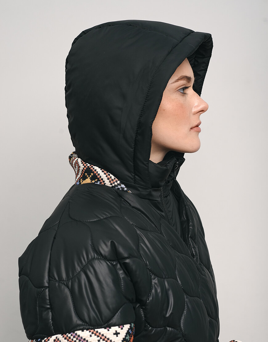 Манішка з капюшоном ZHRK_kz230020bl, фото 1 Манішка з капюшоном ZHRK_kz230020bl, фото 1 - в интернет магазине KAPSULA