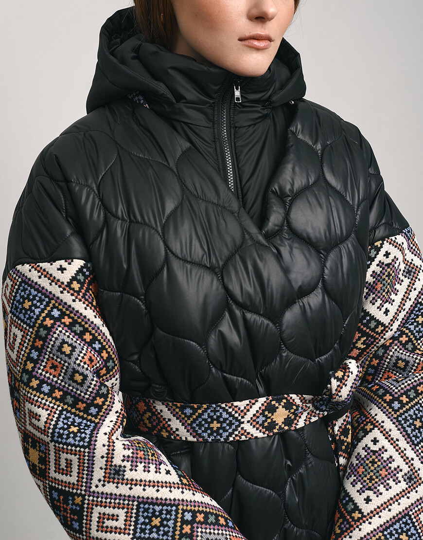 Манішка з капюшоном ZHRK_kz230020bl, фото 1 Манішка з капюшоном ZHRK_kz230020bl, фото 1 - в интернет магазине KAPSULA