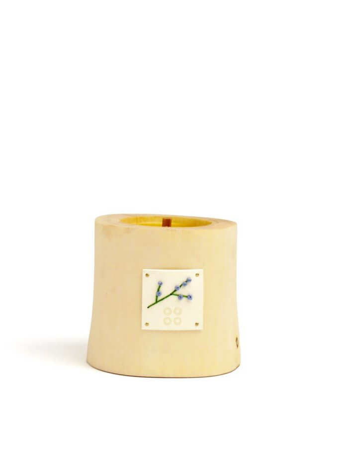 Свічка в дереві Blossom Compact Lavender WM_1213400000, фото 1 - в интернет магазине KAPSULA