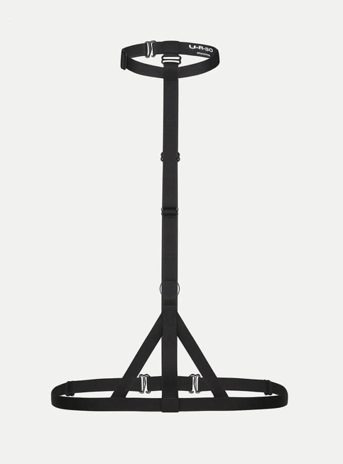 Чорний харнес топ URSO_SP-harness-b, фото 1 - в интернет магазине KAPSULA