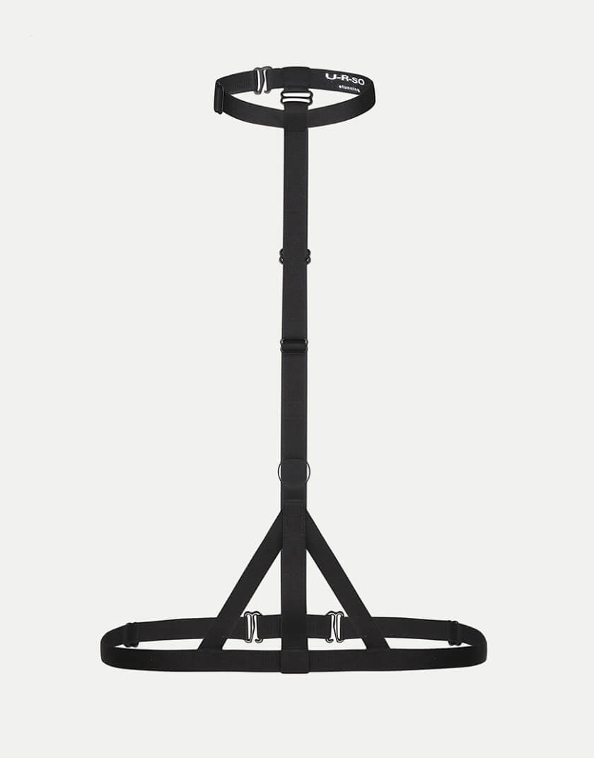 Чорний харнес топ URSO_SP-harness-b, фото 1 - в интернет магазине KAPSULA