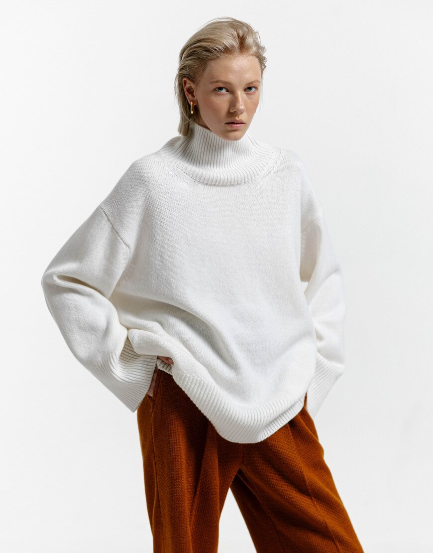 Светр з кашеміру KNTL_fw22-23cashmeresweater-mlk, фото 1 Светр з кашеміру KNTL_fw22-23cashmeresweater-mlk, фото 1 - в интернет магазине KAPSULA