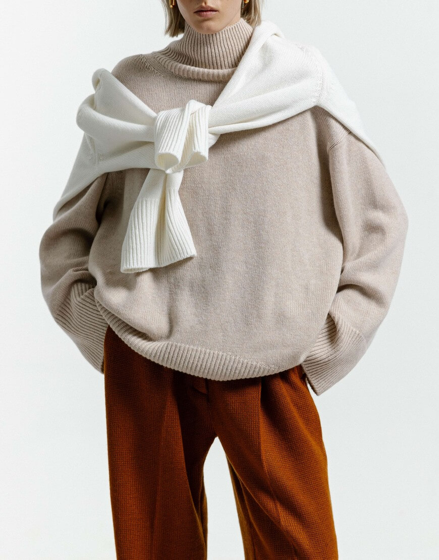 Светр з кашеміру KNTL_fw22-23cashmeresweater-bg, фото 1 Светр з кашеміру KNTL_fw22-23cashmeresweater-bg, фото 1 - в интернет магазине KAPSULA