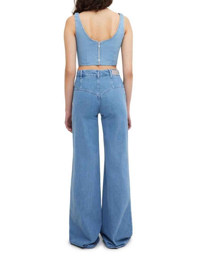 Блакитні джинси бікіні MTCH_SP23-JNSTR-LIGHT-BLUE, фото 1 - в интернет магазине KAPSULA