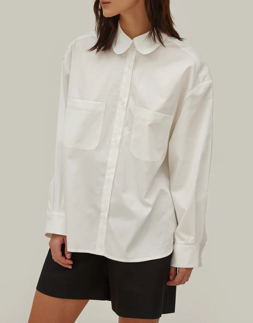 Біла сорочка URSO_CL-shirt-w, фото 1 - в интернет магазине KAPSULA
