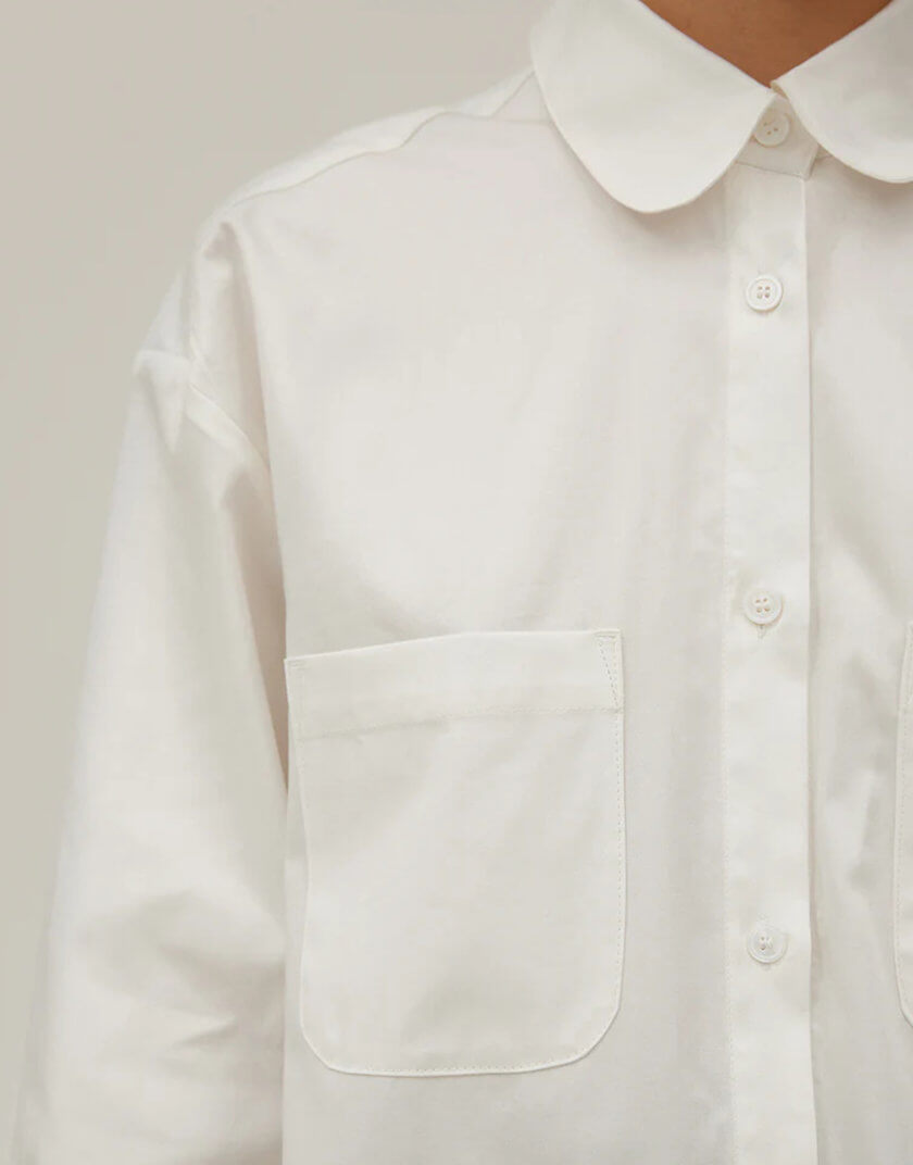 Біла сорочка URSO_CL-shirt-w, фото 1 - в интернет магазине KAPSULA