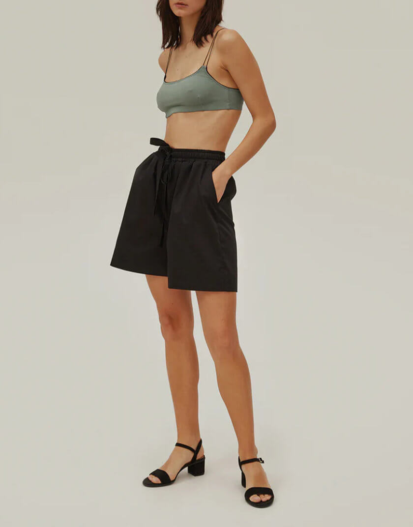 Чорні шорти URSO_CL-shorts-b, фото 1 - в интернет магазине KAPSULA