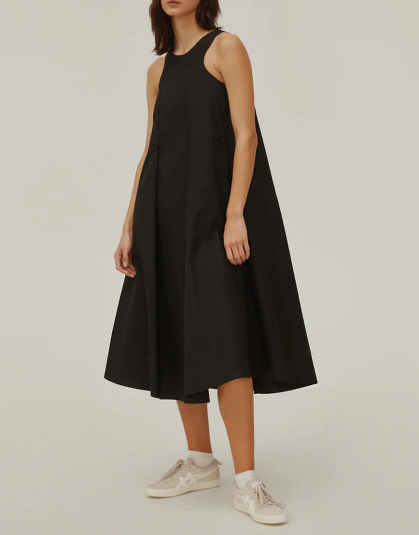 Чорна сукня URSO_CL-dress-b, фото 1 - в интернет магазине KAPSULA