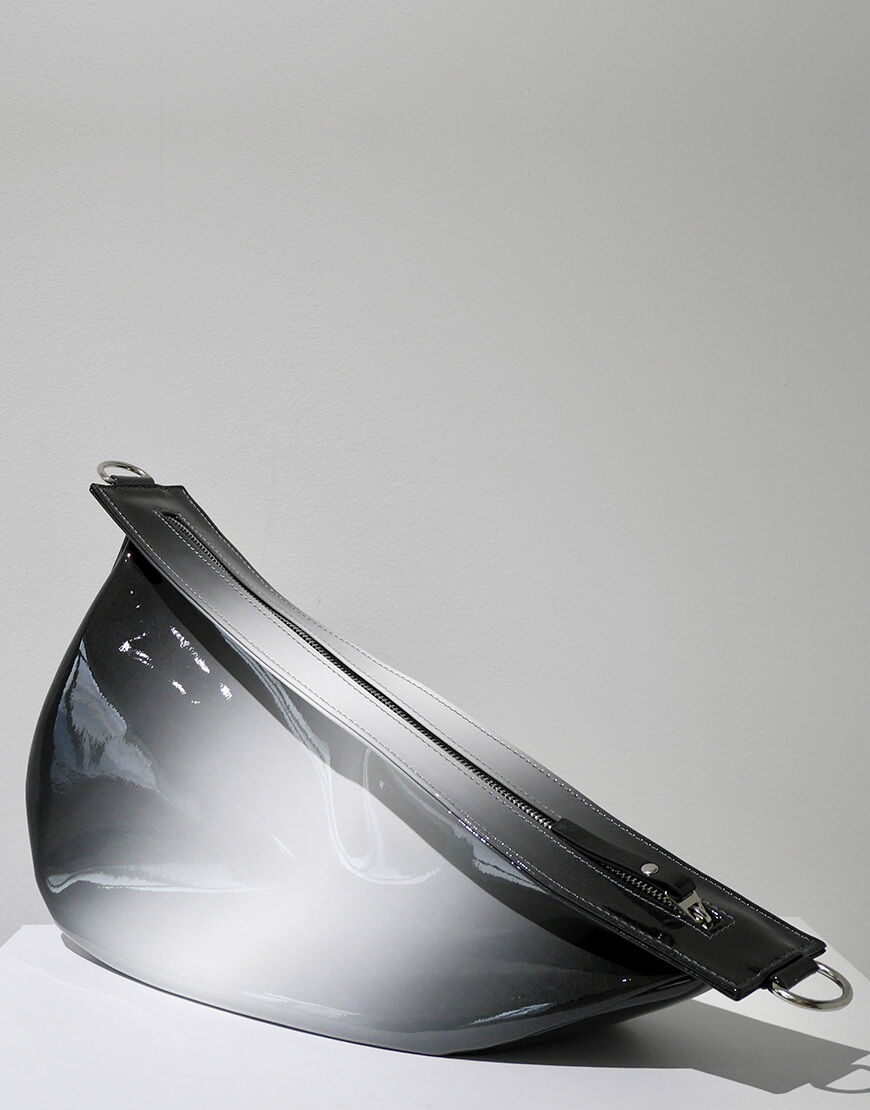 Сумка Напівмісяць сірий градієнт STLLT_STHBGNG, фото 1 Сумка Напівмісяць сірий градієнт STLLT_STHBGNG, фото 1 - в интернет магазине KAPSULA