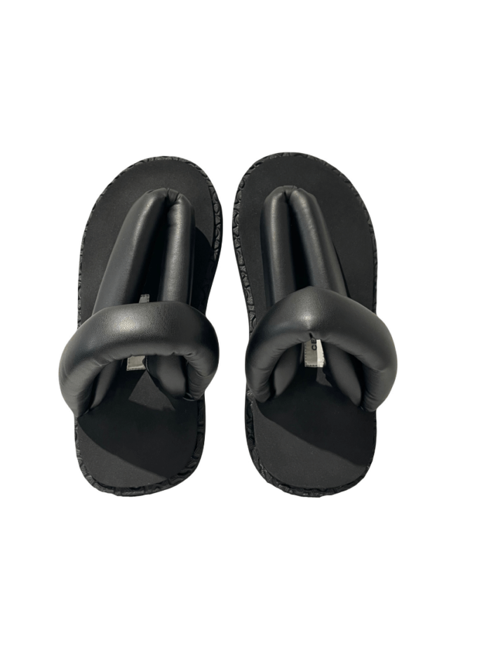 Чорні сандалі-в'єтнамки CLSTL_CSSFSB, фото 1 - в интернет магазине KAPSULA