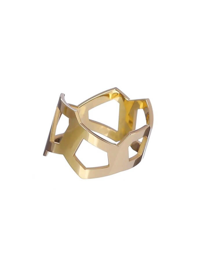 Каблучка Voronoi shaped medium CDD_1013100165, фото 1 - в интернет магазине KAPSULA