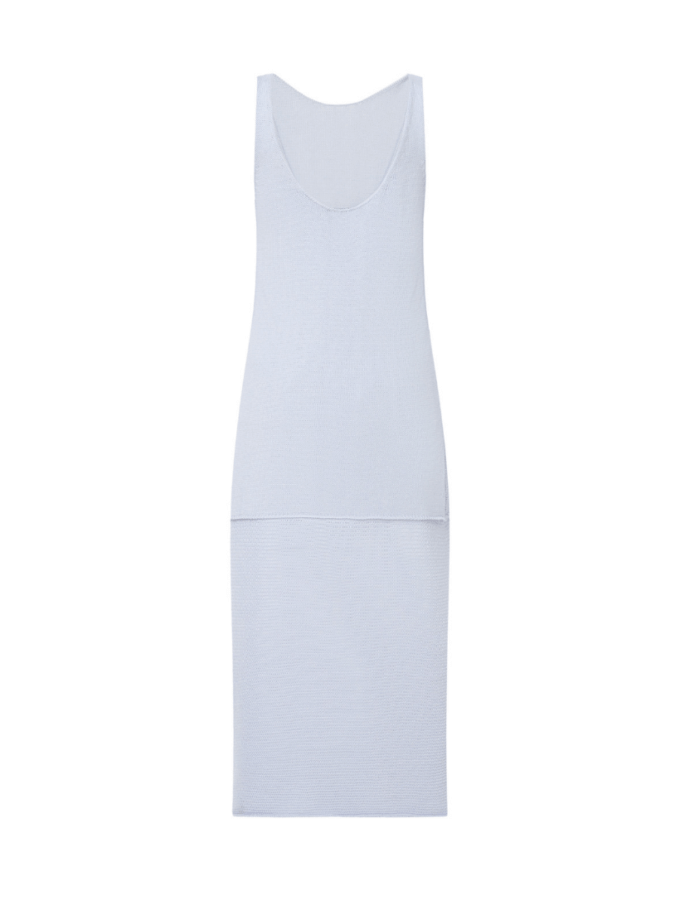 Бавовняна сукня лілова WKMF_152_2, фото 1 - в интернет магазине KAPSULA