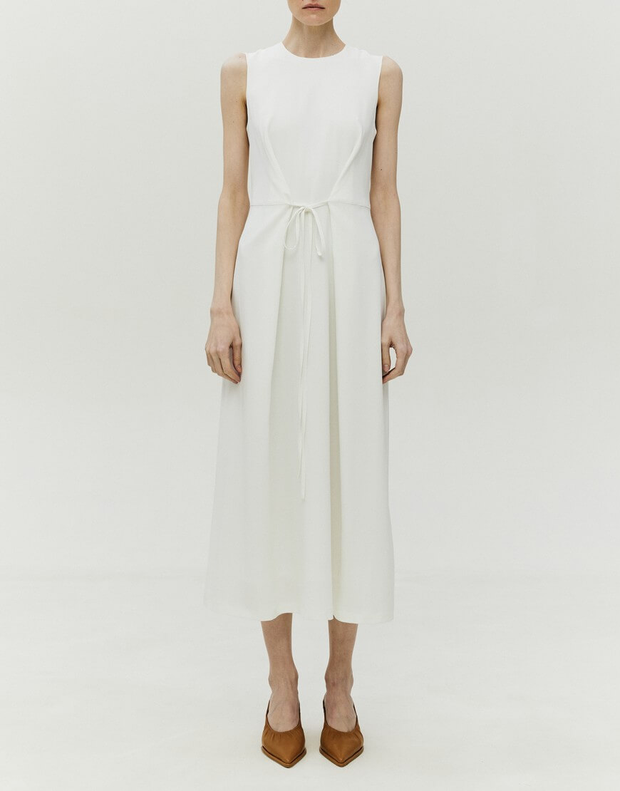 Сукня на зав'язках біла SHKO_21012003, фото 1 - в интернет магазине KAPSULA