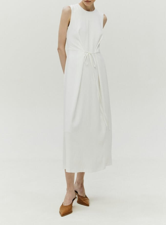 Сукня на зав'язках біла SHKO_21012003, фото 1 - в интернет магазине KAPSULA