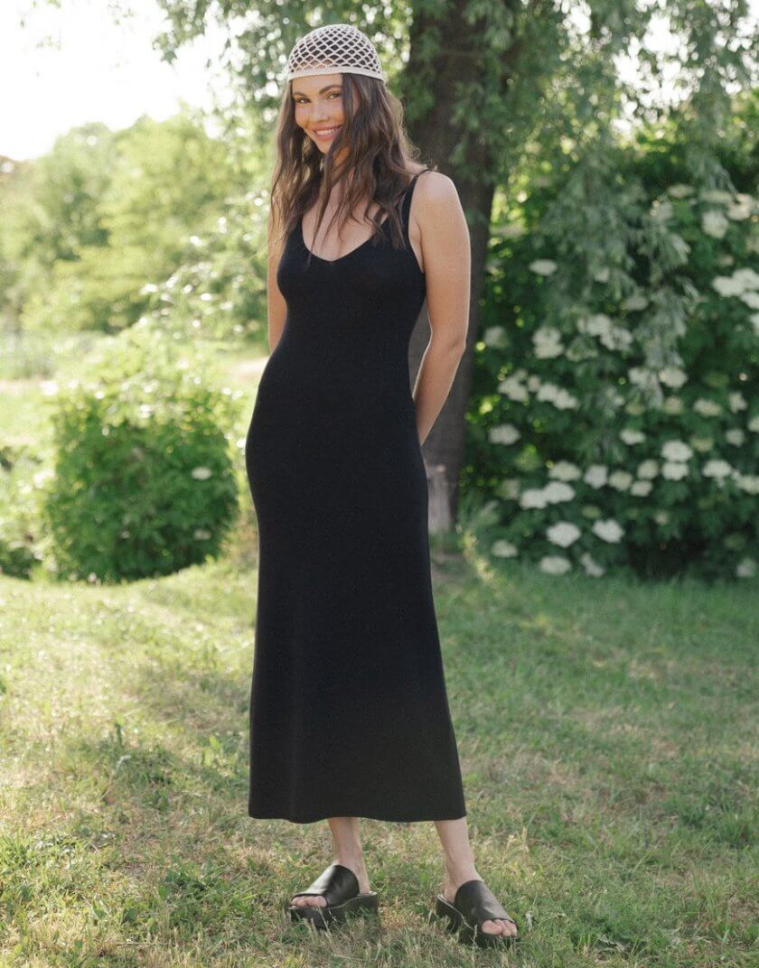 Сукня Gia чорна WH_Gia-dress-black-06-23, фото 1 - в интернет магазине KAPSULA
