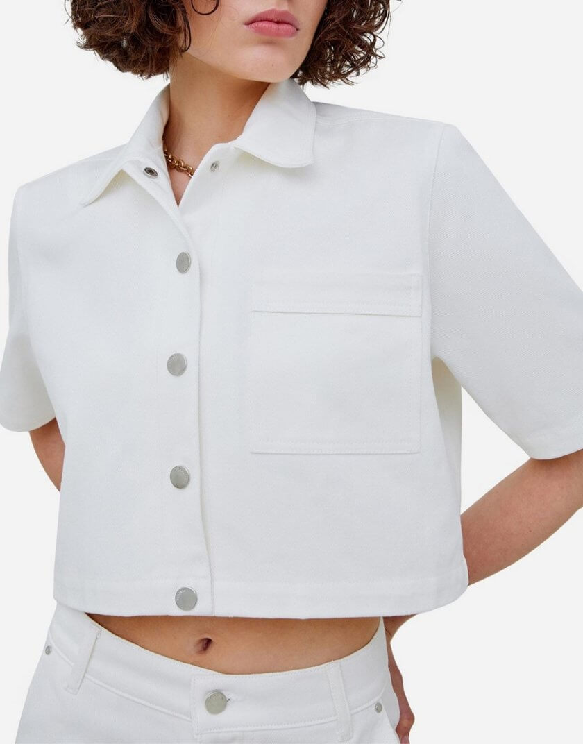 Сорочка біла MTCH_SM23-SHIRT-WHITE, фото 1 - в интернет магазине KAPSULA