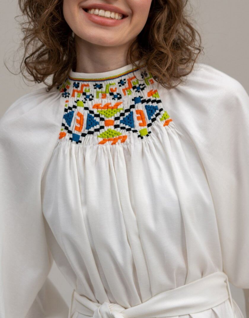 Сукня з геометричною вишивкою SE_SE23DrEm_W, фото 1 - в интернет магазине KAPSULA