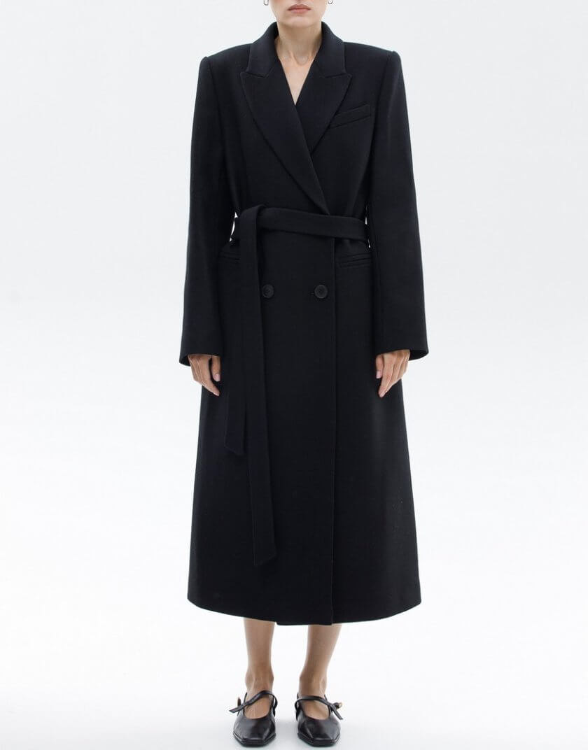 Вовняне пальто з об'ємними плечима WNDR_fw23_cbl_01, фото 1 - в интернет магазине KAPSULA