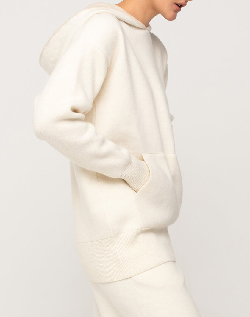 Худі Geneva Milk CHLT_Geneva_Hoodie_ Milk, фото 1 - в интернет магазине KAPSULA