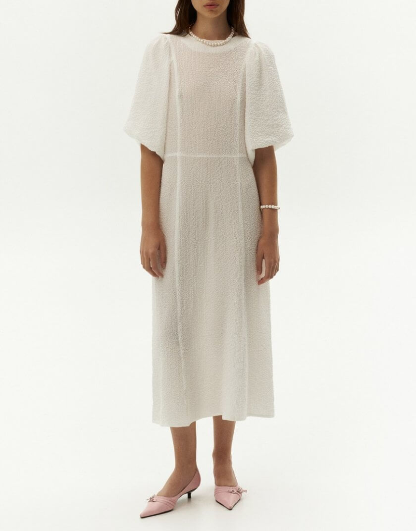 Сукня з фактурної тканини FORMA_6_18, фото 1 - в интернет магазине KAPSULA
