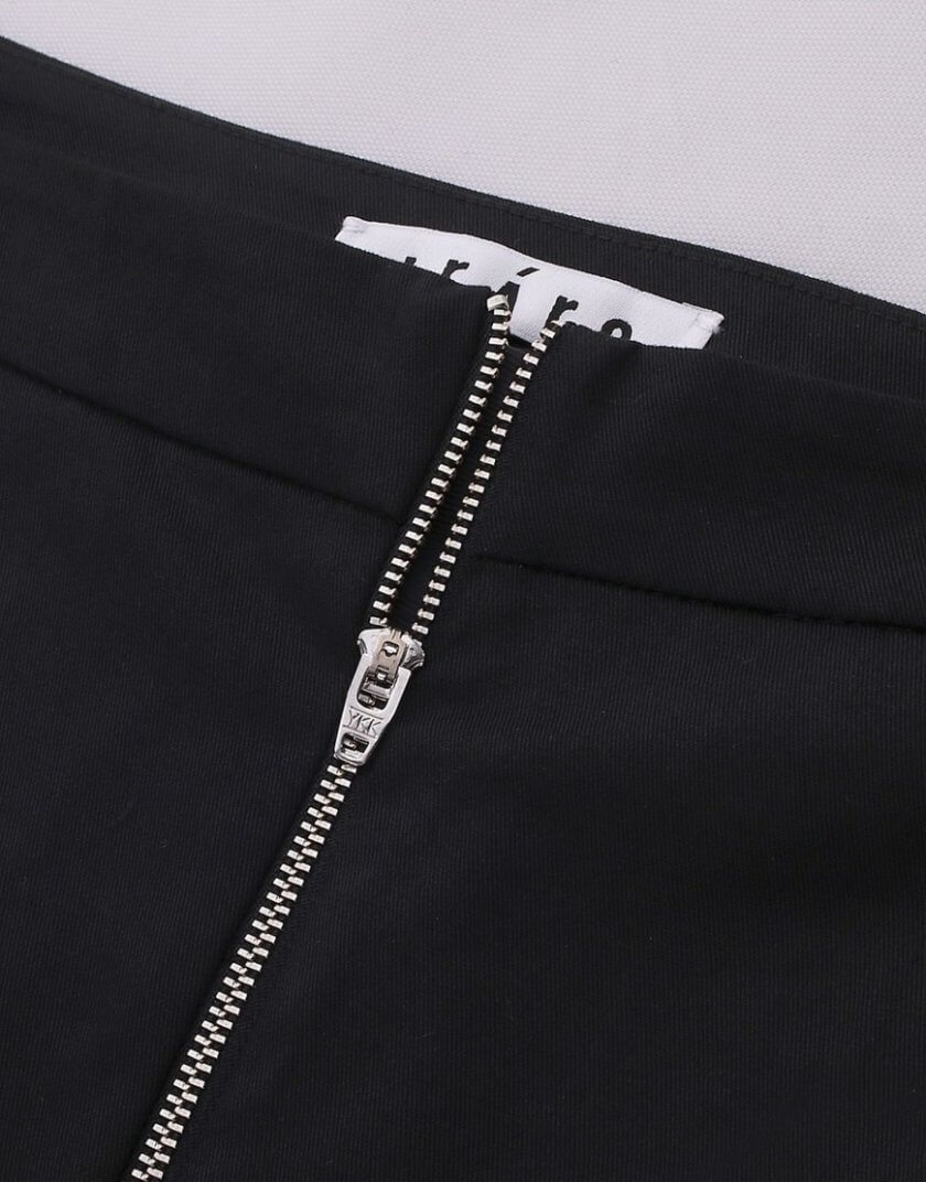 Чорні брюки з блискавкою IRRO_IR_FW23_BP_004, фото 1 - в интернет магазине KAPSULA