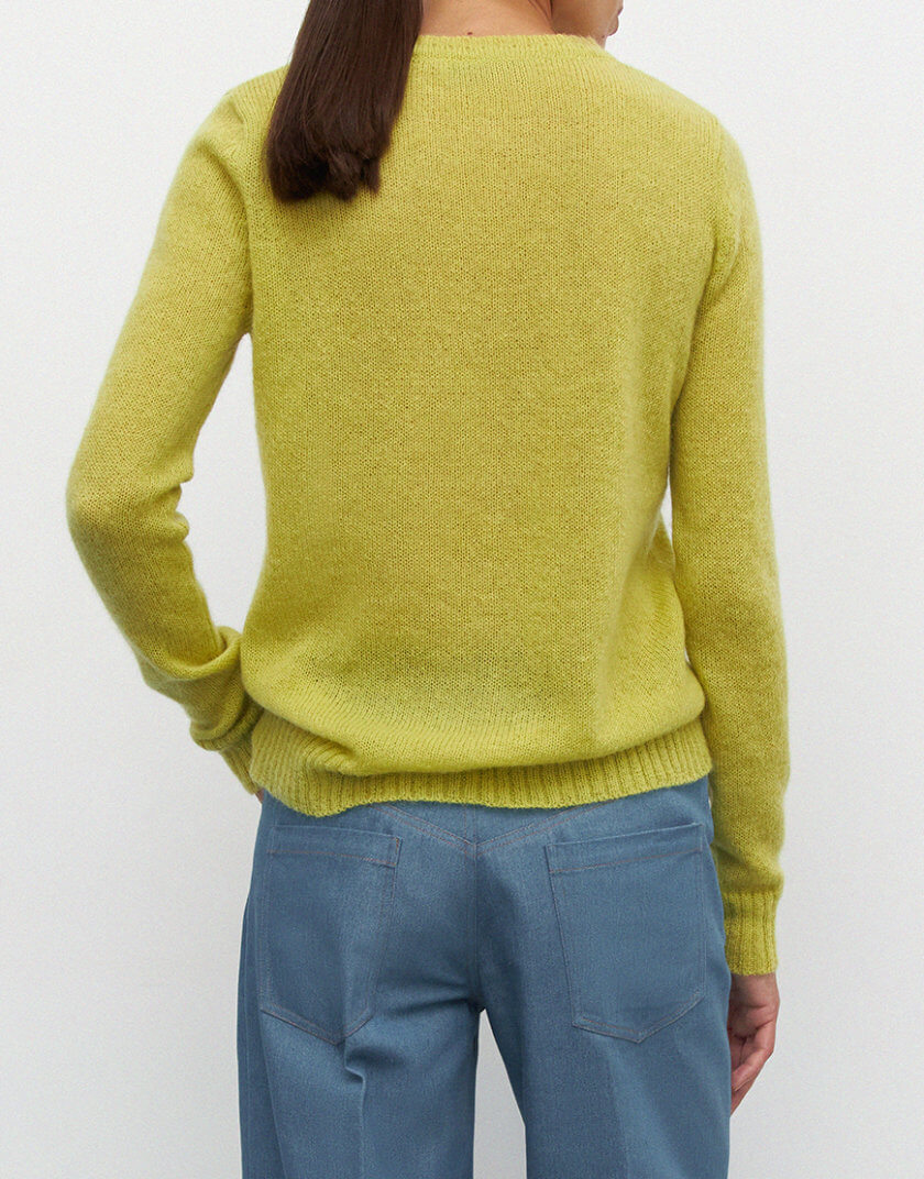 В'язаний светр з кідмохеру lab_aw2412, фото 1 - в интернет магазине KAPSULA