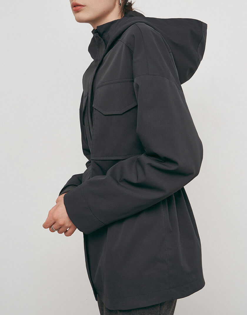 Сіра куртка AY_3687, фото 1 - в интернет магазине KAPSULA
