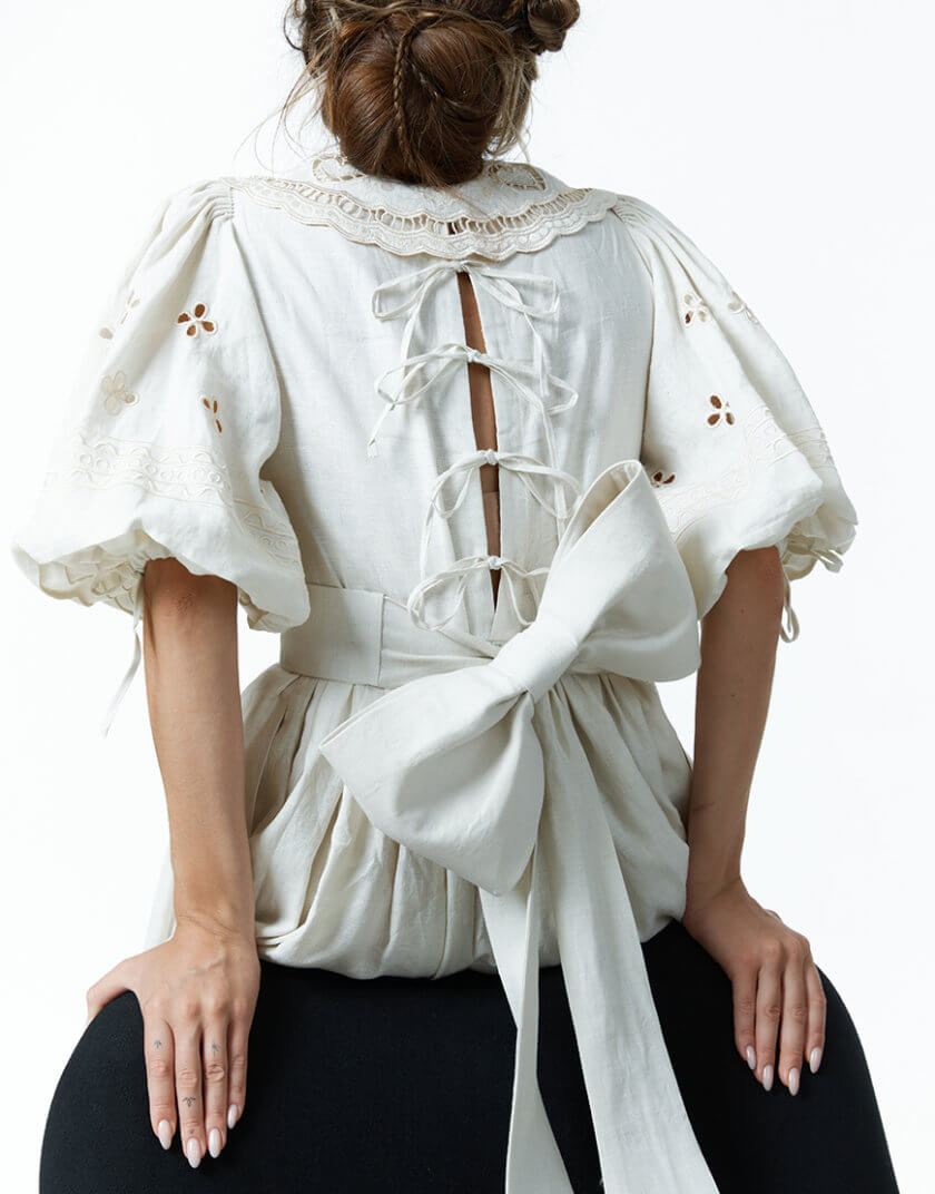 Сукня Ярина кремова EMBR_2023_04, фото 1 - в интернет магазине KAPSULA