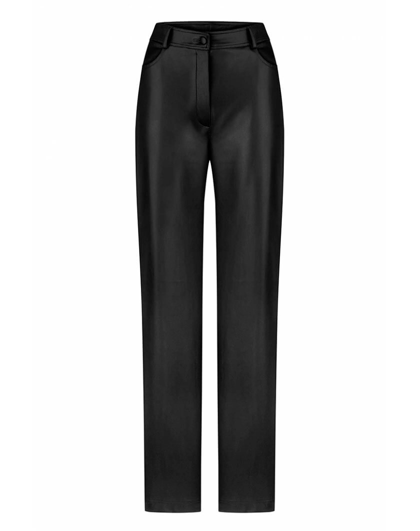 Чорні прямі штани KLSVURBE4, фото 1 - в интернет магазине KAPSULA