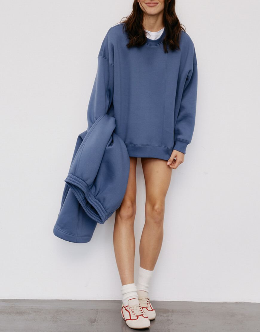 Набір з начосом синій BLCN_1172_1173, фото 1 Набір з начосом синій BLCN_1172_1173, фото 1 - в интернет магазине KAPSULA