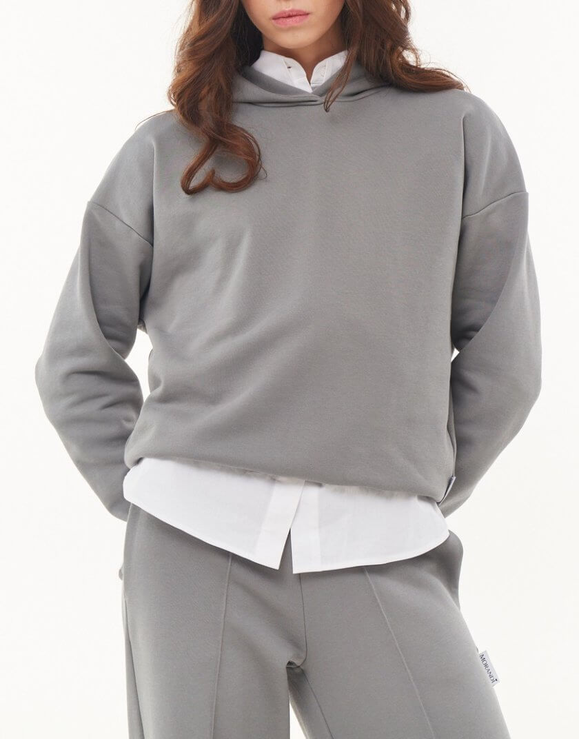 Комплект трьохнитка худі та прямі брюки MRND_М239-241-2, фото 1 - в интернет магазине KAPSULA