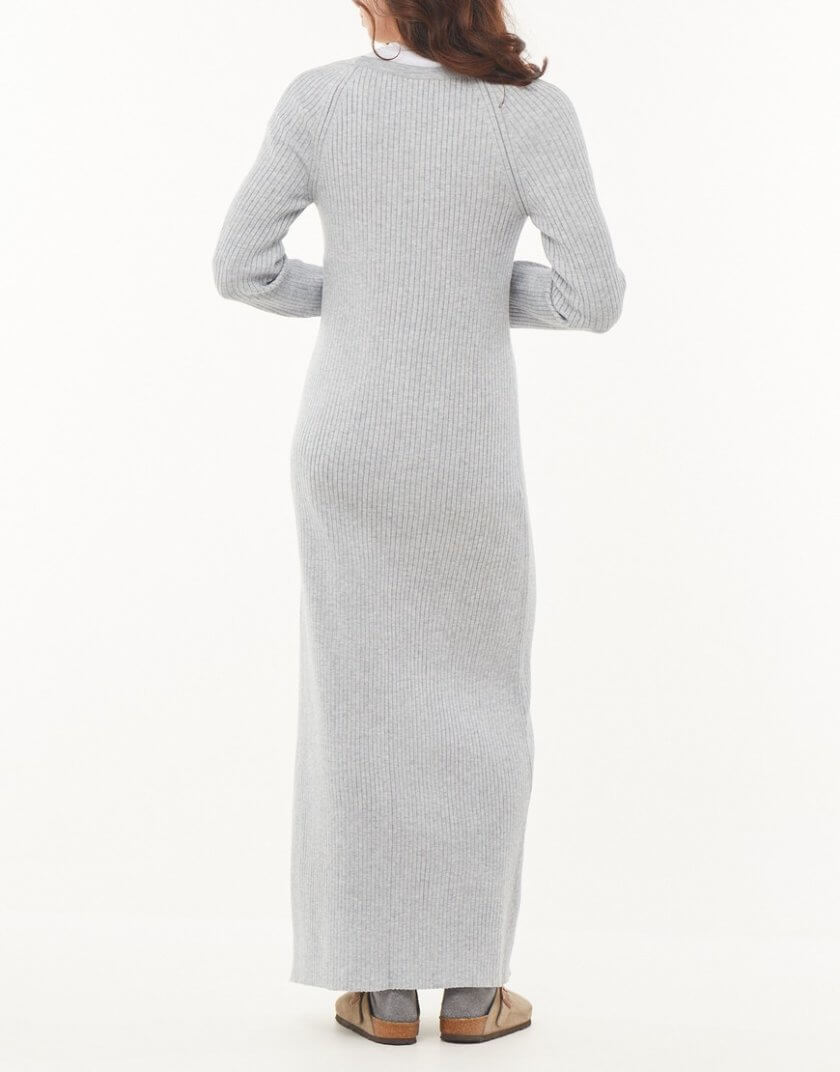 В'язана сукня-кардиган на гудзиках MRND_П3-2, фото 1 - в интернет магазине KAPSULA