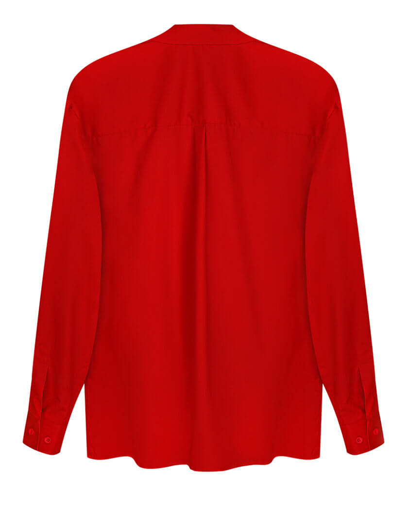 Сорочка червона оверсайз NOMA_632023, фото 1 - в интернет магазине KAPSULA