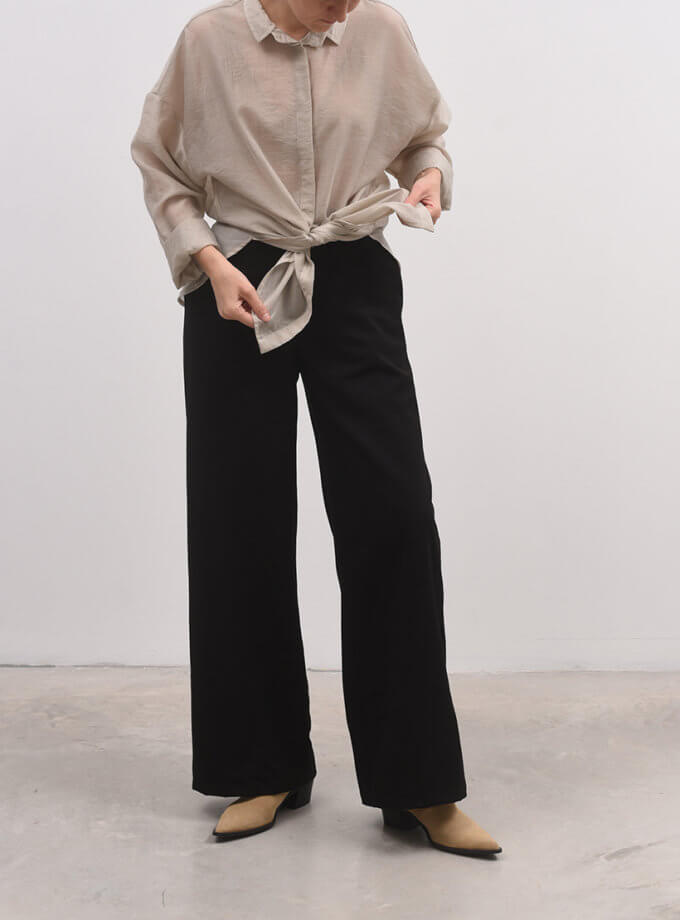 Сорочка оверсайз з органзи ORO_931_tencel, фото 1 - в интернет магазине KAPSULA