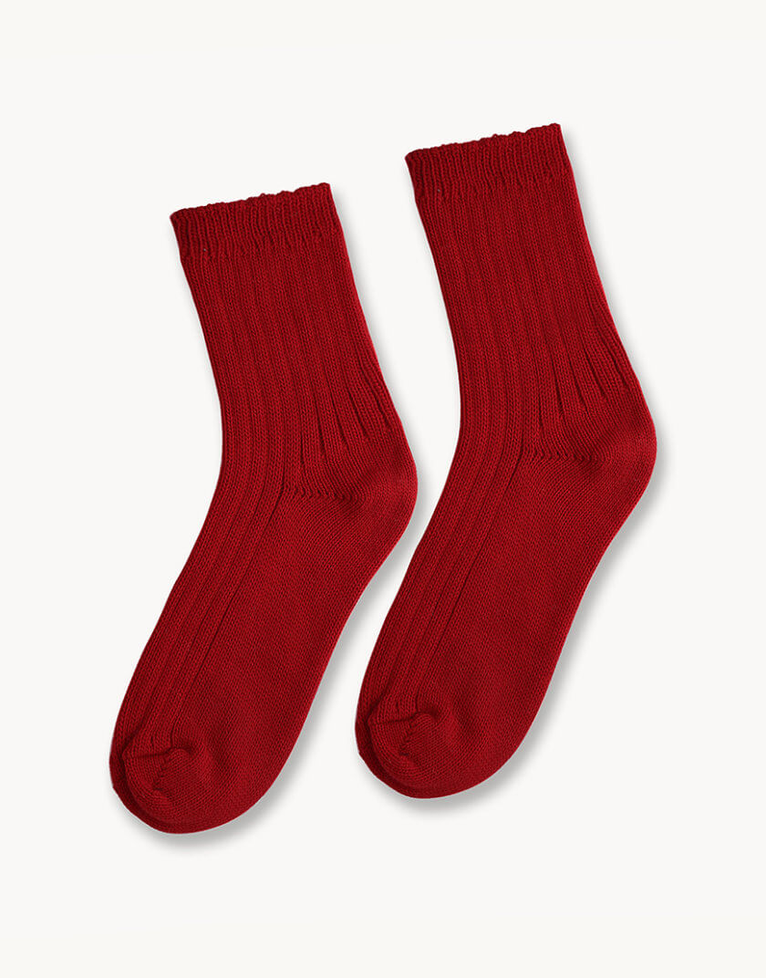 Шкарпетки зимові червоні IAM_RD/WNTR/SCKS, фото 1 - в интернет магазине KAPSULA