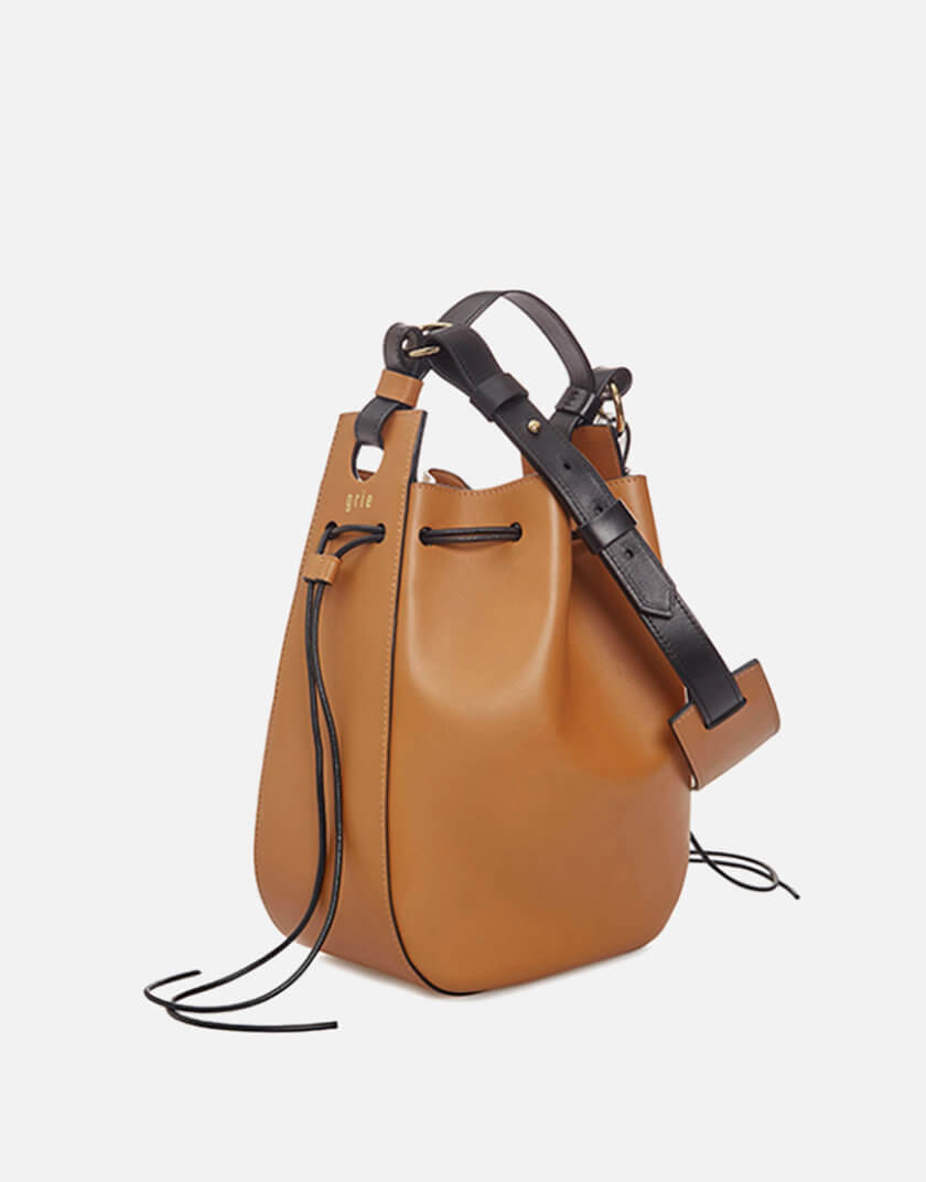 Шкіряна сумка-мішок Grie Carry-all bag GR_CCAB_BR_001, фото 1 - в интернет магазине KAPSULA