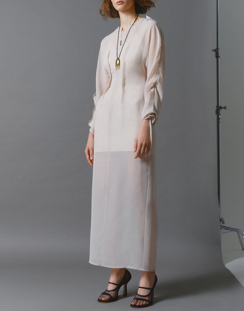 Шифонова сукня OUN_FW23-03-DRESS, фото 1 - в интернет магазине KAPSULA