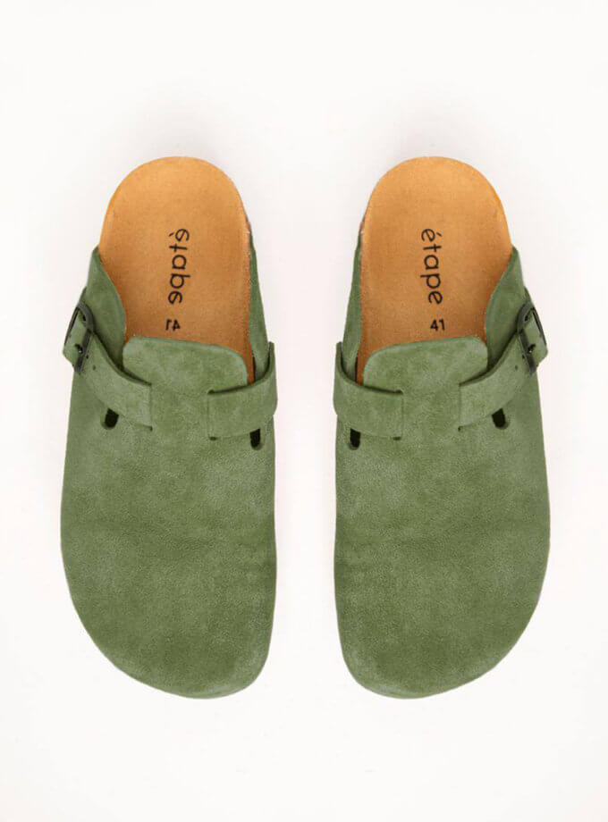 Сліппери Etape slippers suede musgo ETP_slippers_suede_musgo, фото 1 - в интернет магазине KAPSULA