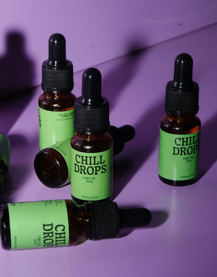 Олія CBD Chill Drops 30% Mint INTGR_CB30MN, фото 1 - в интернет магазине KAPSULA