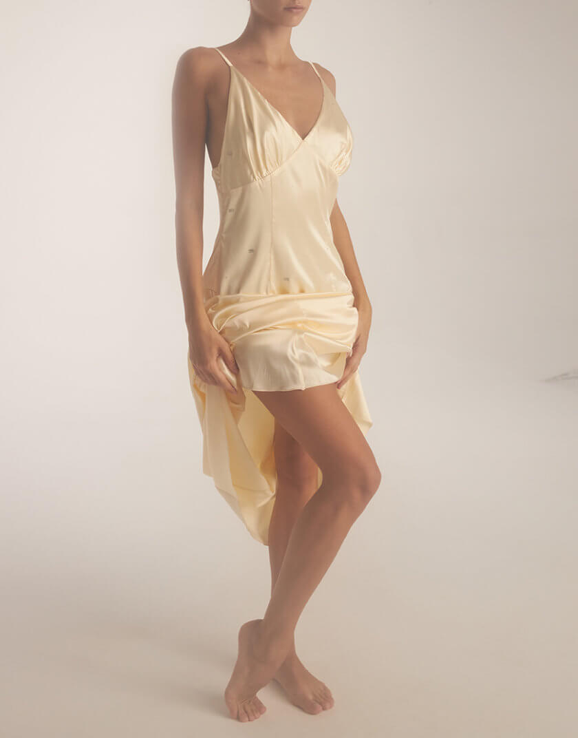 Максі сукня з V-подібним вирізом ESSNC_TE23-11, фото 1 - в интернет магазине KAPSULA
