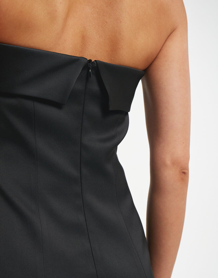 Сукня міні чорна MRND_N12, фото 1 - в интернет магазине KAPSULA