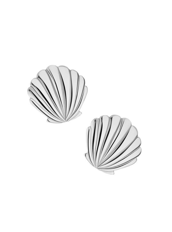 Сережки Shells SP_c-2010, фото 1 - в интернет магазине KAPSULA