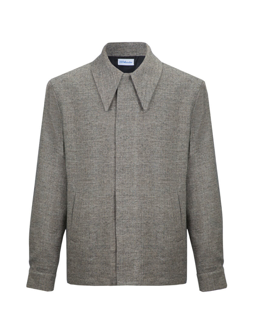 Куртка-бомбер Phoenix jacket 1314_01-Gray Beige, фото 1 - в интернет магазине KAPSULA